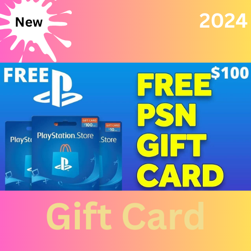  New Play Station gift cards 2024