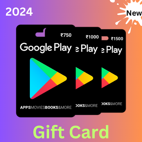 New  Google Play gift card 2024